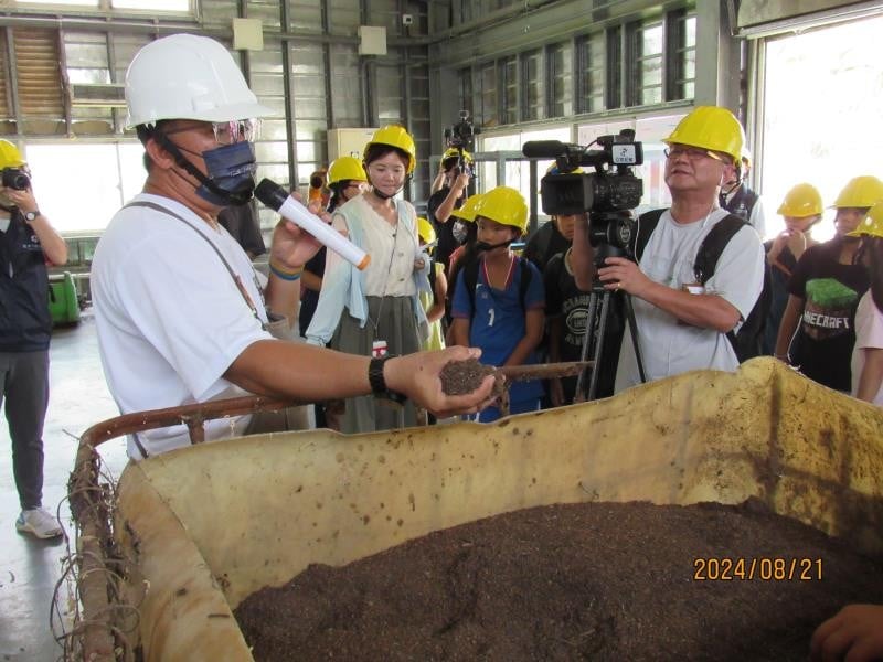 新城國小師生高效能廚餘處理廠