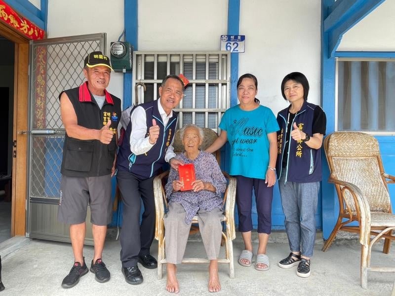 富里鄉長者有福囉! 富里鄉公所、花蓮縣政府 提高「重陽敬老禮金」