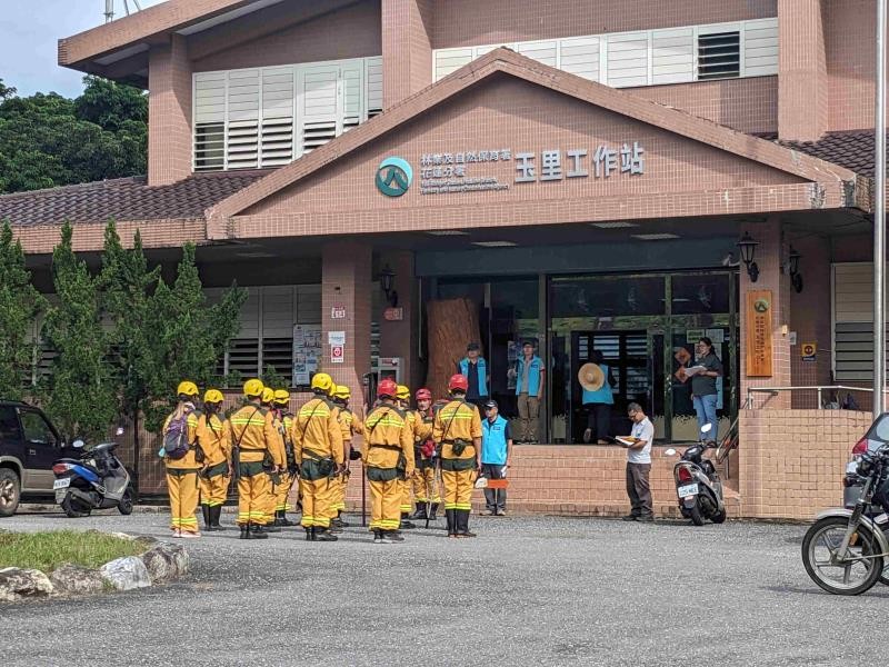 防範玉里地區森林火災 林業保育署花蓮分署準備好了