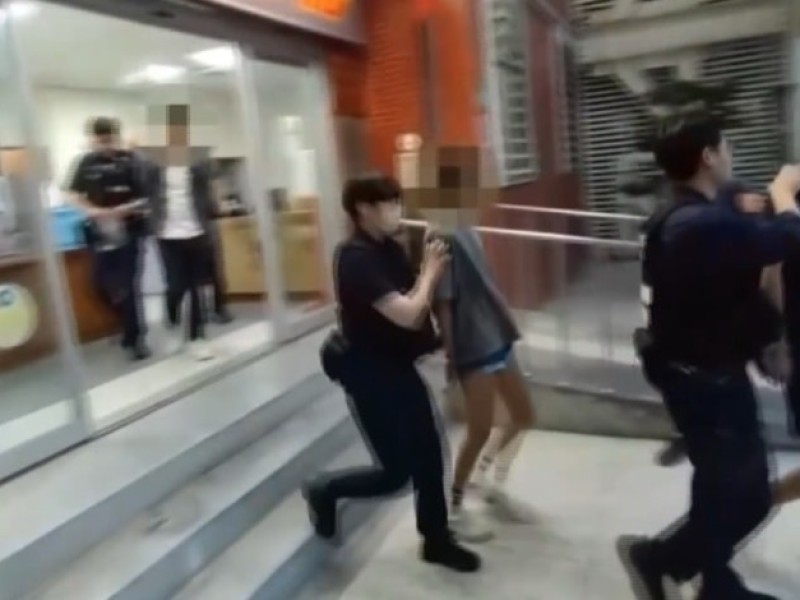 酒吧口角引爆衝突 花蓮警方迅速壓制場面 逮捕滋事份子