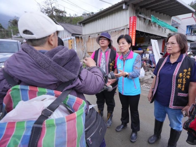 吉安團隊與協勤民力支援卓溪鄉整復家園工具
