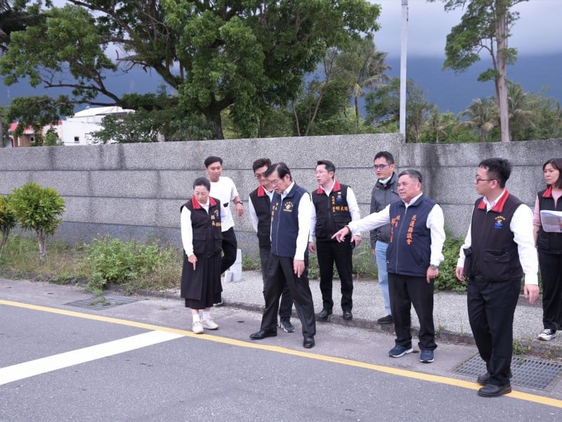 縣府、立委𢹂手爭取6000萬補助 改善花73-1、花75及花83線道 煥新道路品質助力觀光與交通安全