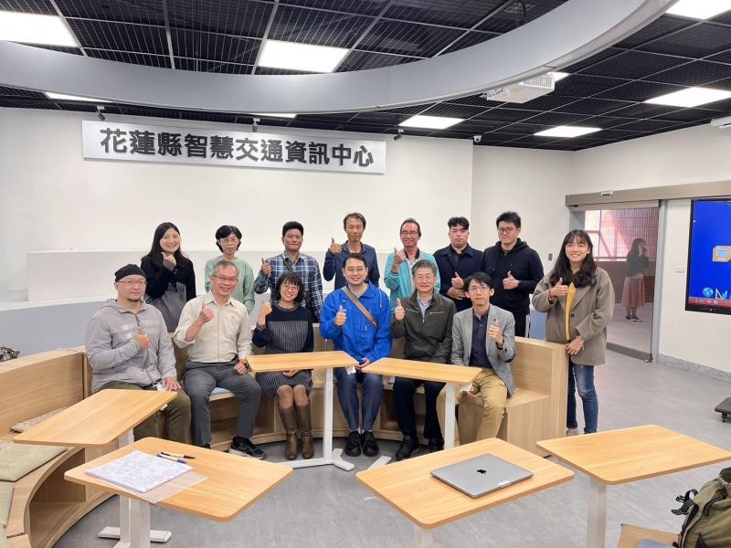 花蓮智慧交通資訊中心與成大智慧城市運輸與網路研究中心進行學術交流