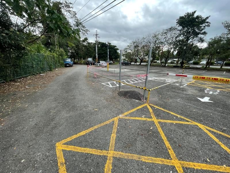 光復火車站前停車場 廠商對於會勘結果無動於衷