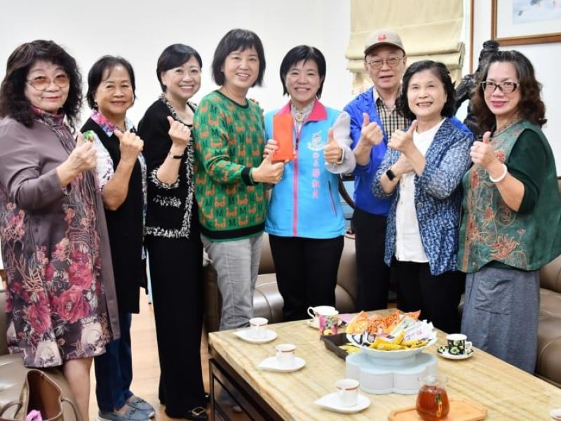 溫情姐妹會認養平安路燈58盞守護吉安鄉