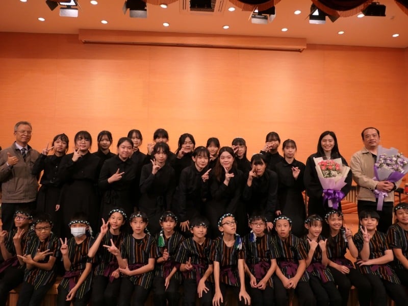 花蓮女中攜手明恥國小聯合絲竹音樂會，展現學子藝術魅力
