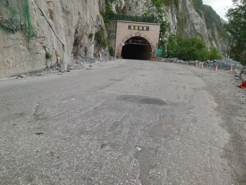 台9線蘇花公路匯德隧道南口14、15日施工 單線雙向交管