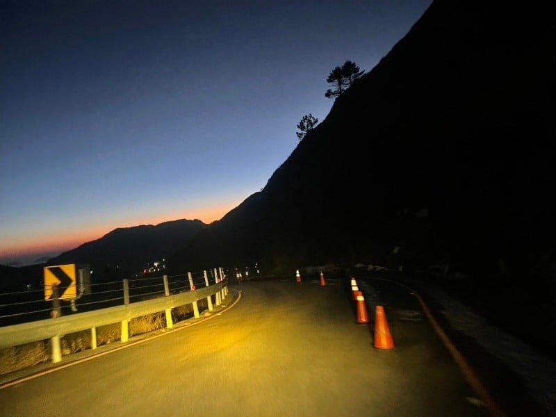 台14甲線合歡山路段今(16)日7時開放正常通行