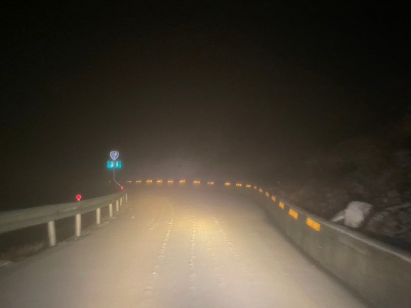台14甲線合歡山路段今晨7時恢復通行,昆陽至大禹嶺限加掛雪鏈視情況調整