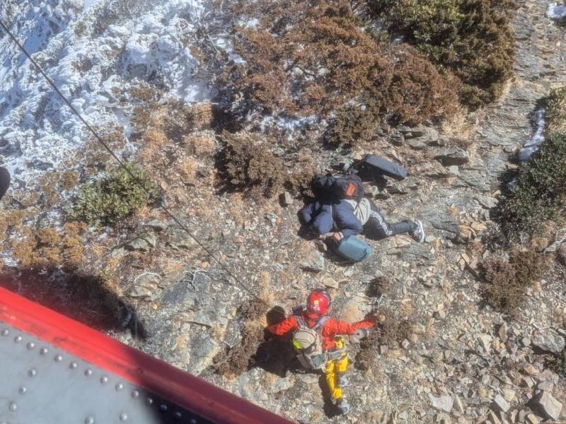 山友迷途 黑鷹馳援