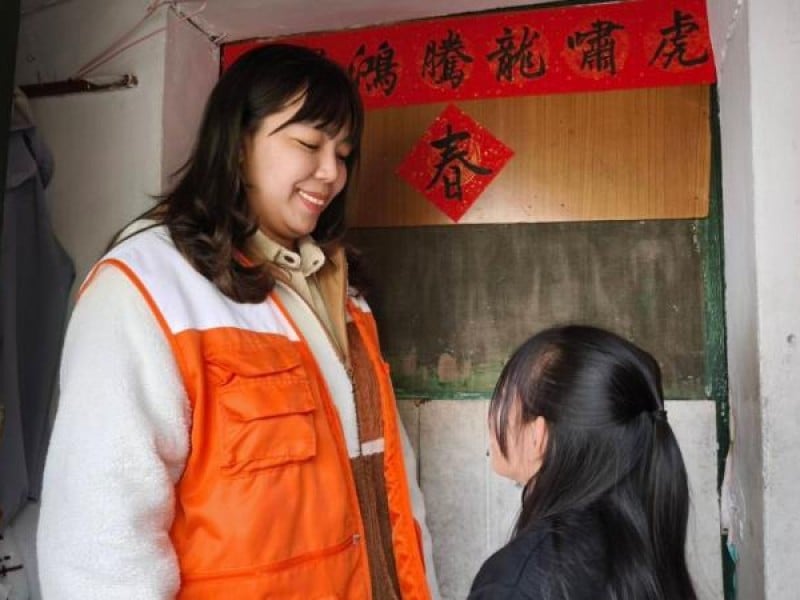 響應台灣世界展望會助學行動 陪伴弱勢兒少的上學路