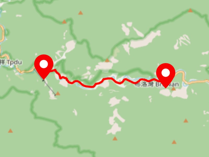 台8線中橫公路3月4日防災演練部分時段封閉合流至布洛灣雙向交通