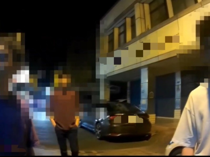 疑似生意糾紛釀衝突 花蓮 4 男街頭爭執 警方依法送辦