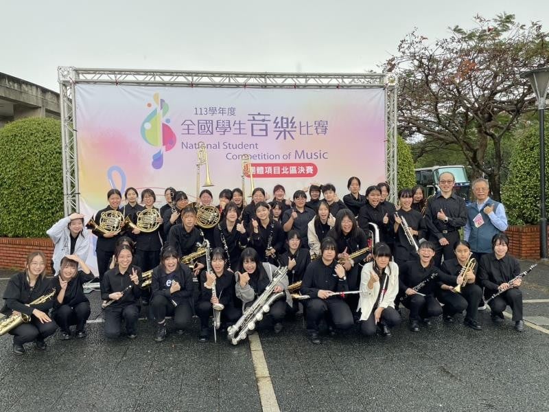 花女國樂團一成團即拿下音樂比賽國樂合奏全國特優