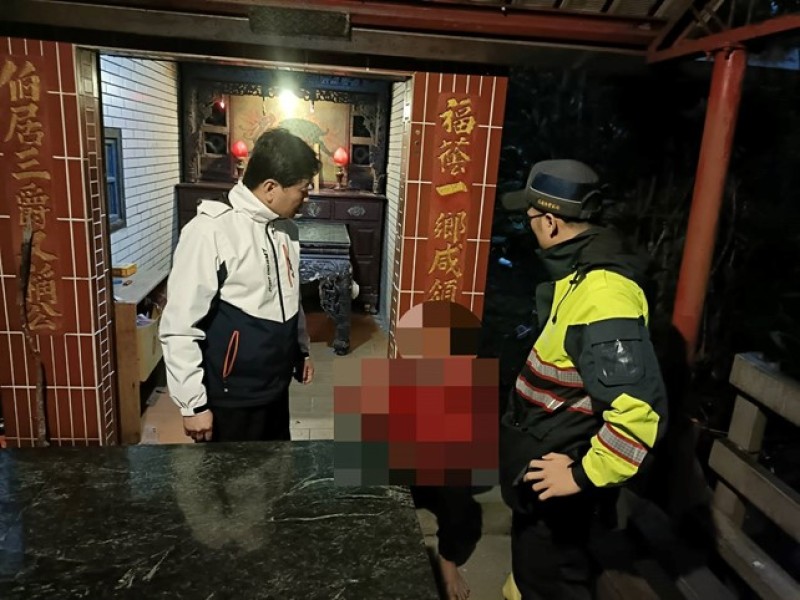 鳳警迅速偵破「神像毀損案」男子辯稱酒後幻聽受人指使
