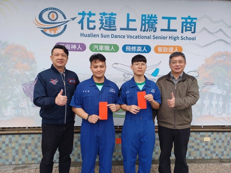 技職傳承！上騰工商飛機修護科晉級全國技能競賽