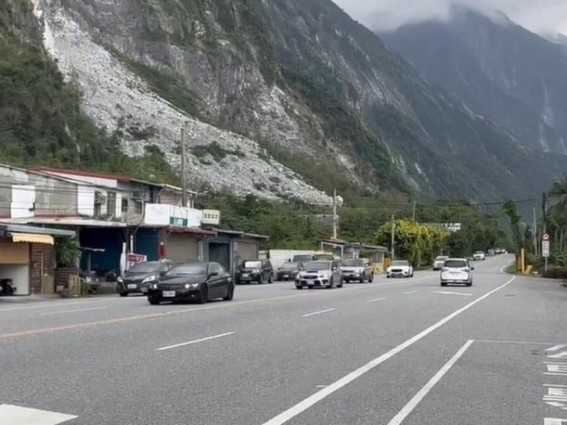 已經有超過15000台車經蘇花南下