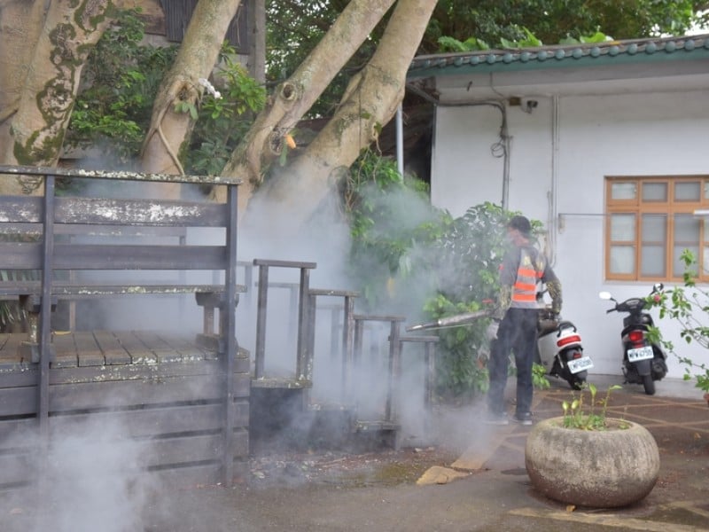 花蓮市公所加強小黑蚊防治