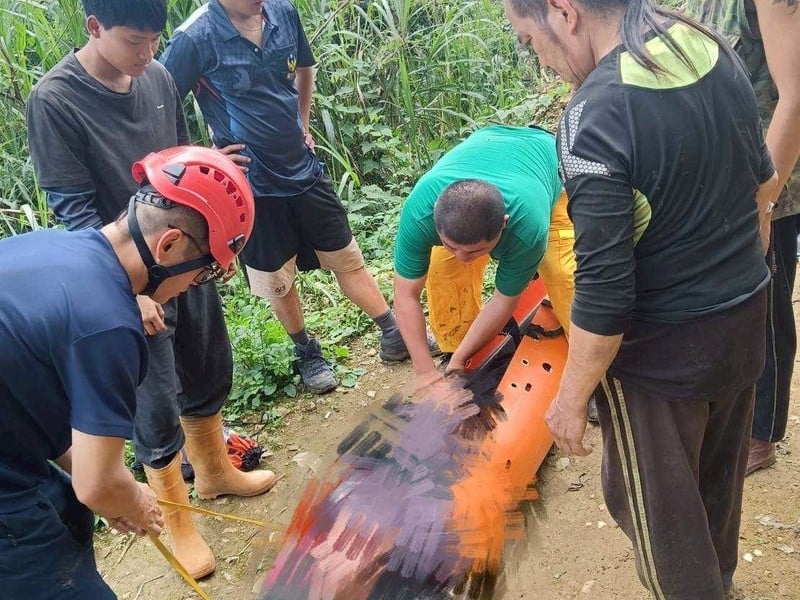 立霧山居民身體不適 大同大禮部落與消防局聯手救援