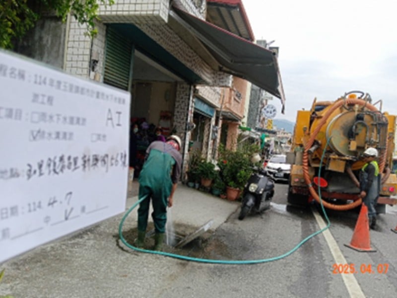 汛期將至 玉里開始清水溝