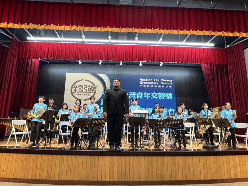 2025 NTSO《遍撒音樂種子在社區》花蓮鑄強國小音樂會 銅管樂團奏響文化之橋