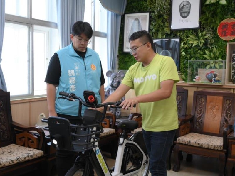 MOOVO運點科技拜訪花蓮市公所 盼推共享電輔單車