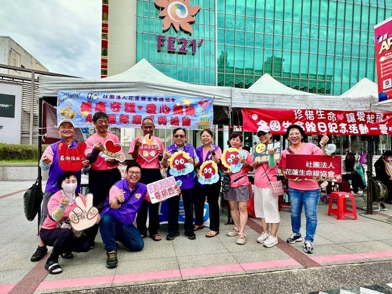 生命線協會舉辦捐血活動 喊出「讓愛起飛、珍惜生命」口號 募得108袋熱血救命！