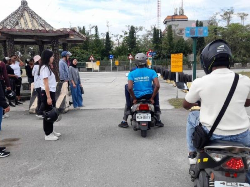花蓮學生機車安駕研習反應熱烈