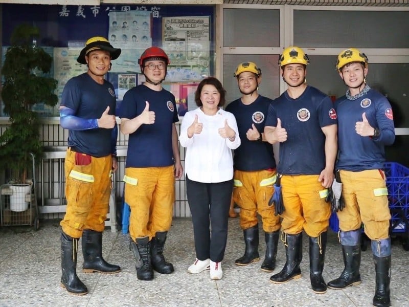 丹娜絲颱風重創嘉義 花蓮縣政府跨縣市馳援 展現「同島一命」救災情誼
