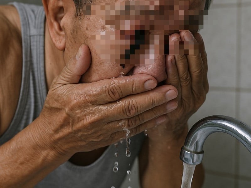 花蓮長者洗臉竟讓鼻蛭「入侵眼內」!醫師提醒:山泉水暗藏蟲蟲危機