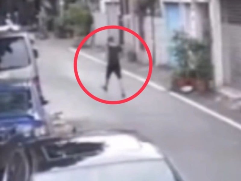 男子清晨走在吉安街上竟遭人毆打