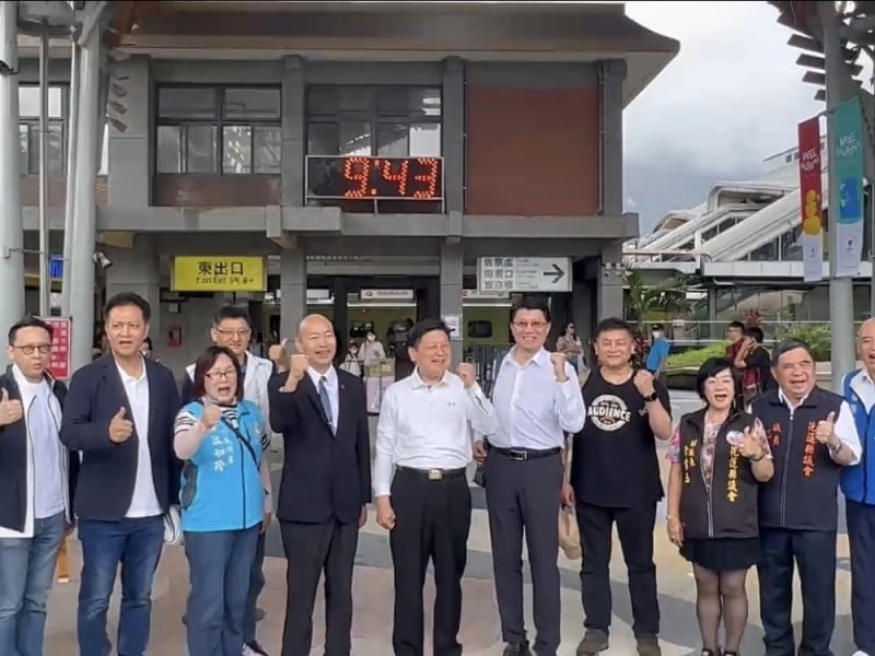 韓國瑜花蓮力挺傅崐萁 呼籲726「不同意罷免」
