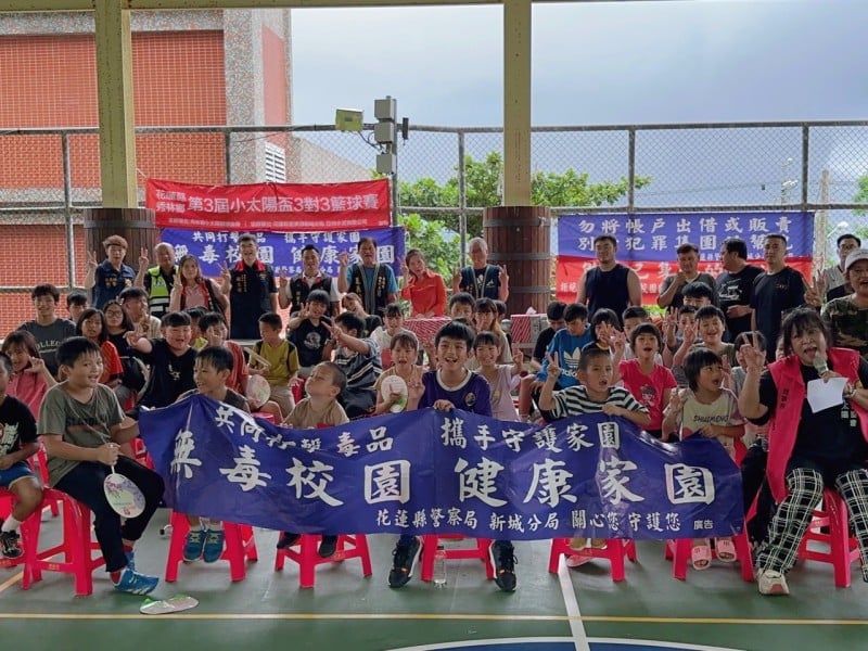 新城警分局攜手舉辦小太陽盃3對3籃球賽 青春動起來!