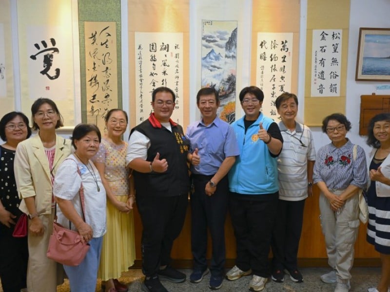 花蓮縣詩書畫協會開展