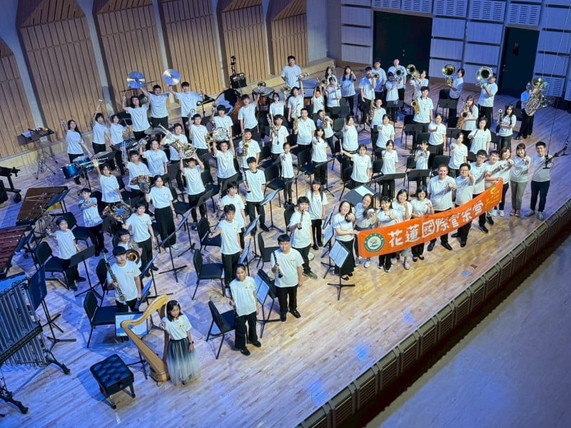 國際師資齊聚東華 2025花蓮國際管樂營圓滿落幕 音樂與熱情奏響花蓮夏天