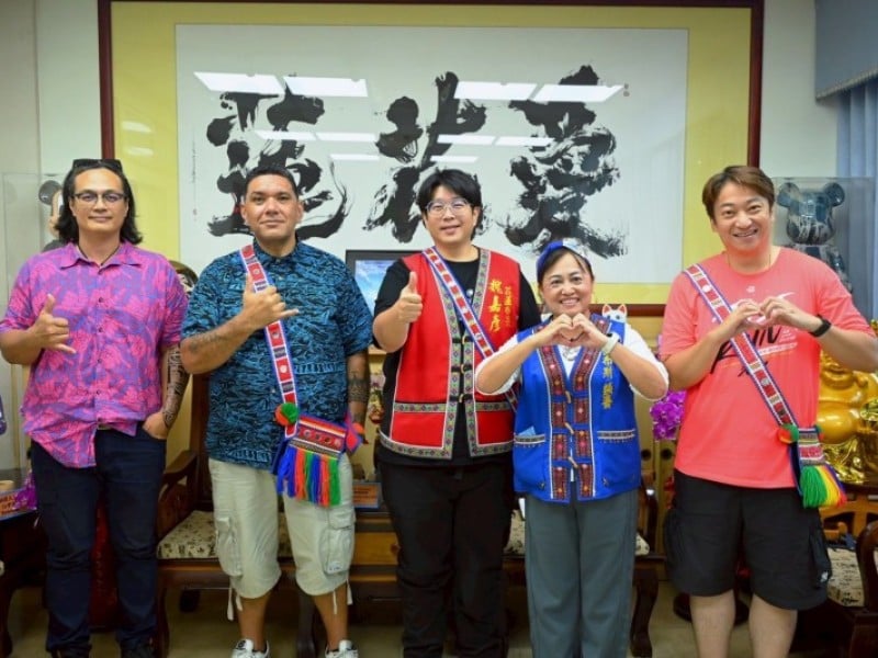 魏嘉賢推動南島文化國際鏈結