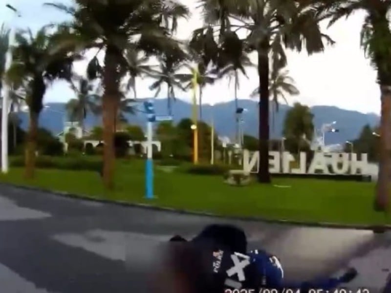花蓮市區交通事故引發衝突
