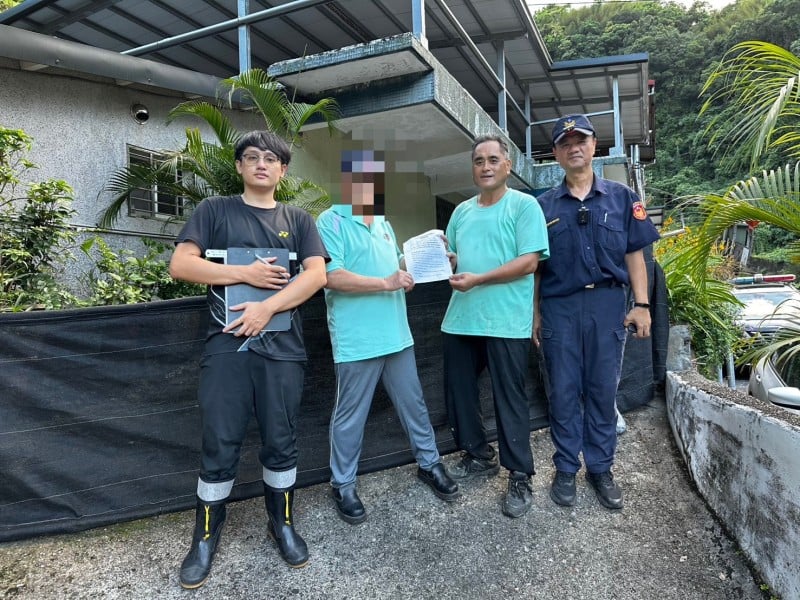 楊柳颱風逼近預期將會帶來豪雨 吉安警協助山區村民預防性撤離