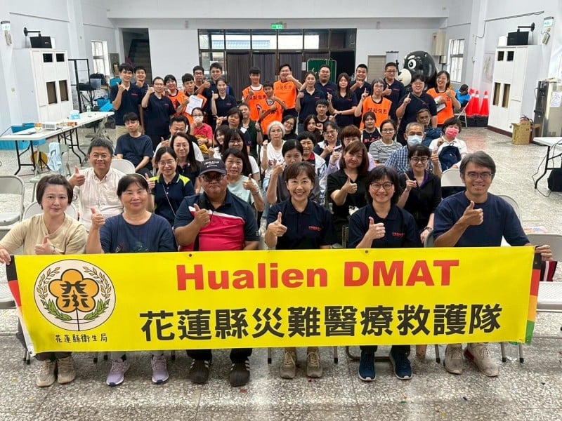 花蓮各鄉鎮市納入急救站訓練 打造全國唯一完整民防醫療網