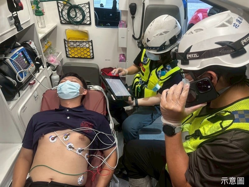 花蓮首例到院前線上醫療指導成功給予抗心律不整藥物 119緊急救護再創里程碑