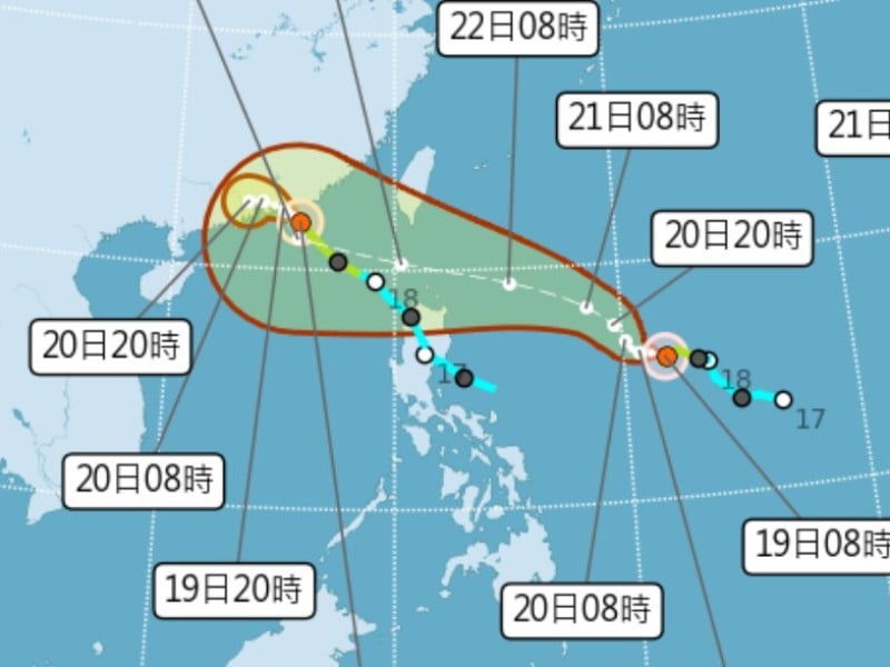 三個颱風裡要注意「樺加沙」