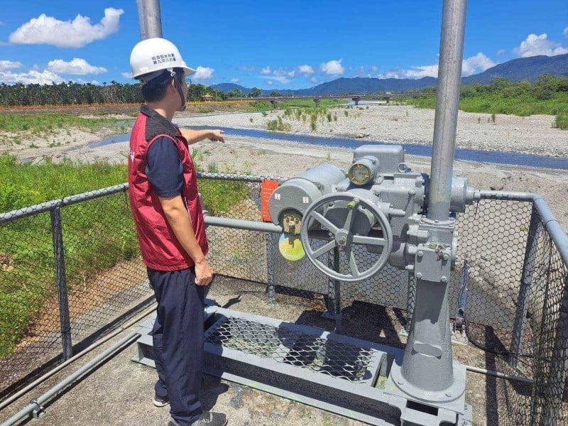 因應颱風來襲 九河分署完成馬太鞍溪堰塞湖防汛整備
