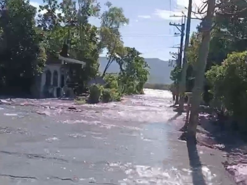 堰塞湖溢流 光復鄉仍在「紅色警戒」區