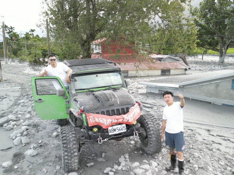 新北市民間車隊 南下馳援光復