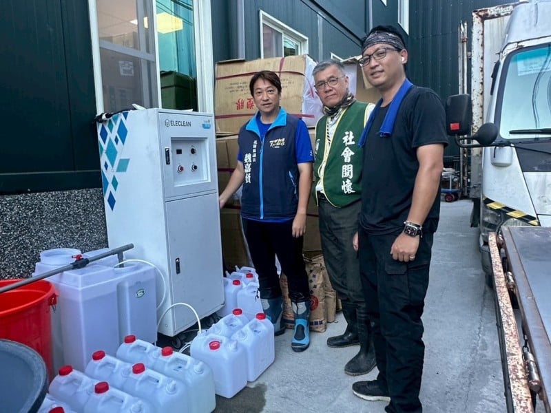 災後防疫再升級　創淨科技與魏嘉賢議員協力打造安全花蓮