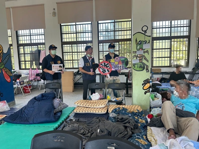 花蓮縣警察局啟動「溫暖光復」勤務 深入災區宣導防詐防竊、守護災後安全感