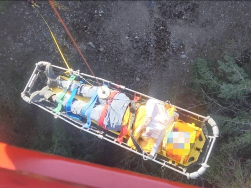 花蓮黑鷹飛南投山區執行兩項救援任務