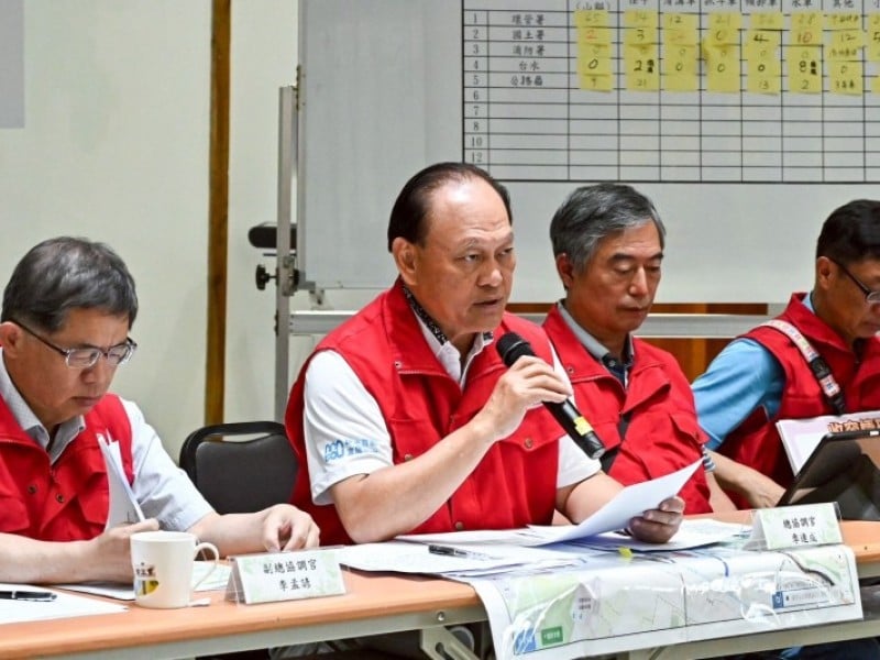 季連城:中繼收容以「離災不離村」為原則