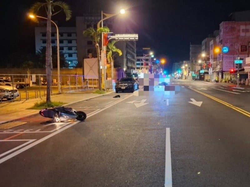機車撞飛老翁 老翁送醫不治