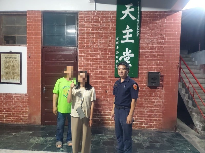 女遊客夜困天祥 天祥派出所暖心協助安置住宿